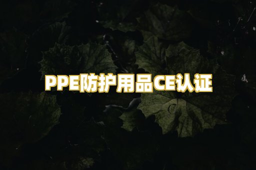PPE防护用品CE认证
